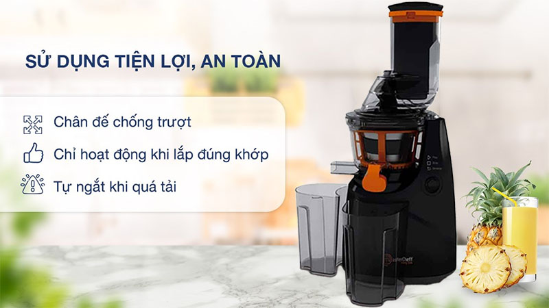 Máy ép chậm Cecotec My Master Frutti - Hàng chính hãng