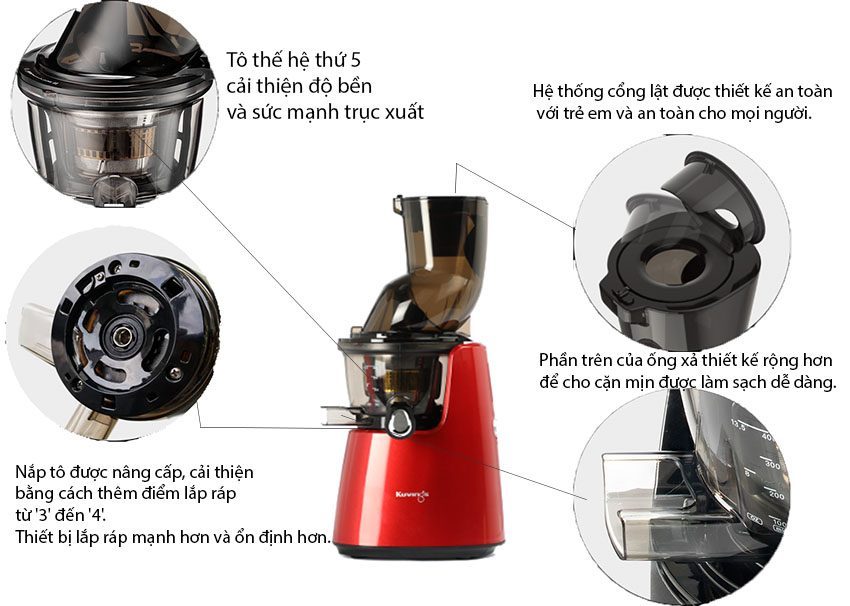 Máy ép chậm Kuvings E7000 - Hàng chính hãng