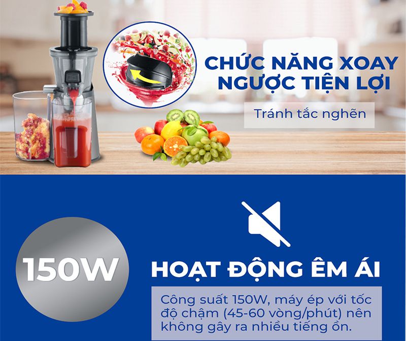 Máy ép chậm Severin ES 3571 - Hàng chính hãng
