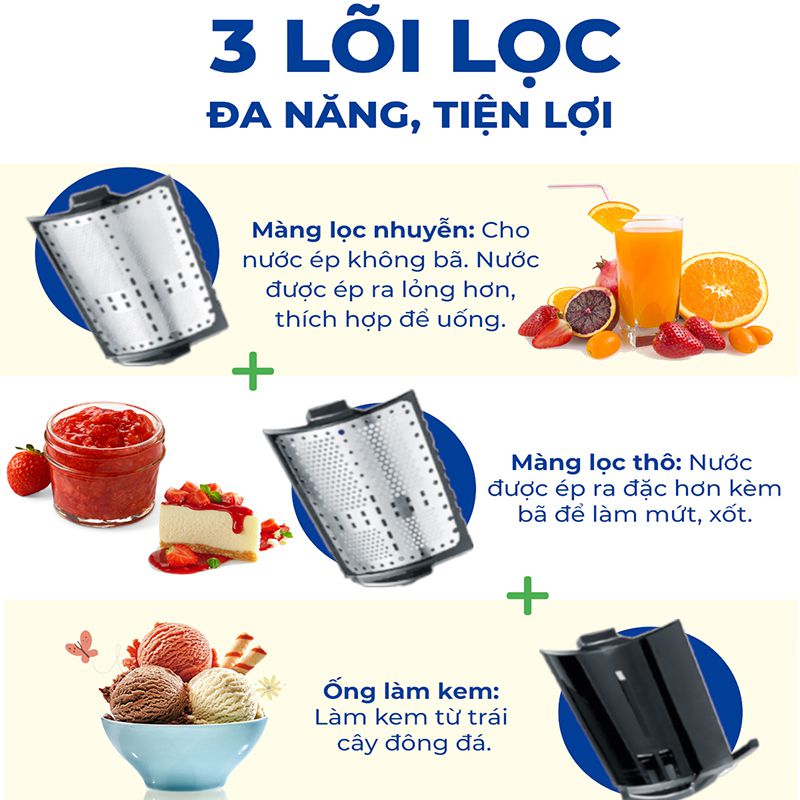 Máy ép chậm Severin ES 3571 - Hàng chính hãng