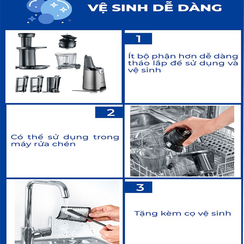 Máy ép chậm Severin ES 3571 - Hàng chính hãng