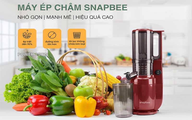 Máy ép chậm Snapbee SK-202US - Hàng chính hãng