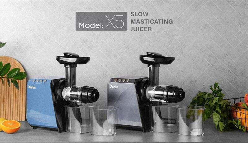 Máy ép chậm trục ngang Karlin X5 - Hàng chính hãng