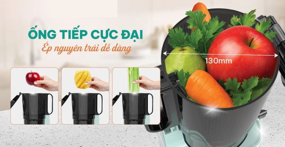 Máy ép chậm Livotec LSJ-M80S Plus - Hàng chính hãng