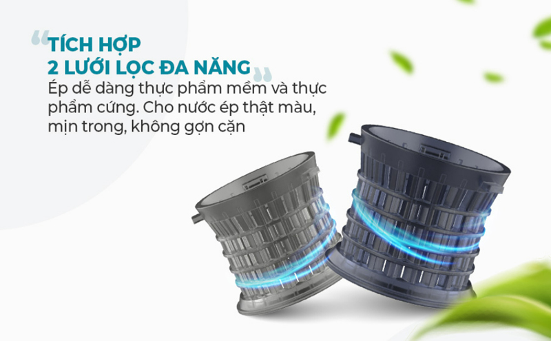 Máy ép chậm Sunhouse SHD5512 - Hàng chính hãng