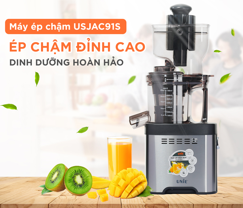 Máy ép chậm Unie USJAC91S - Hàng chính hãng
