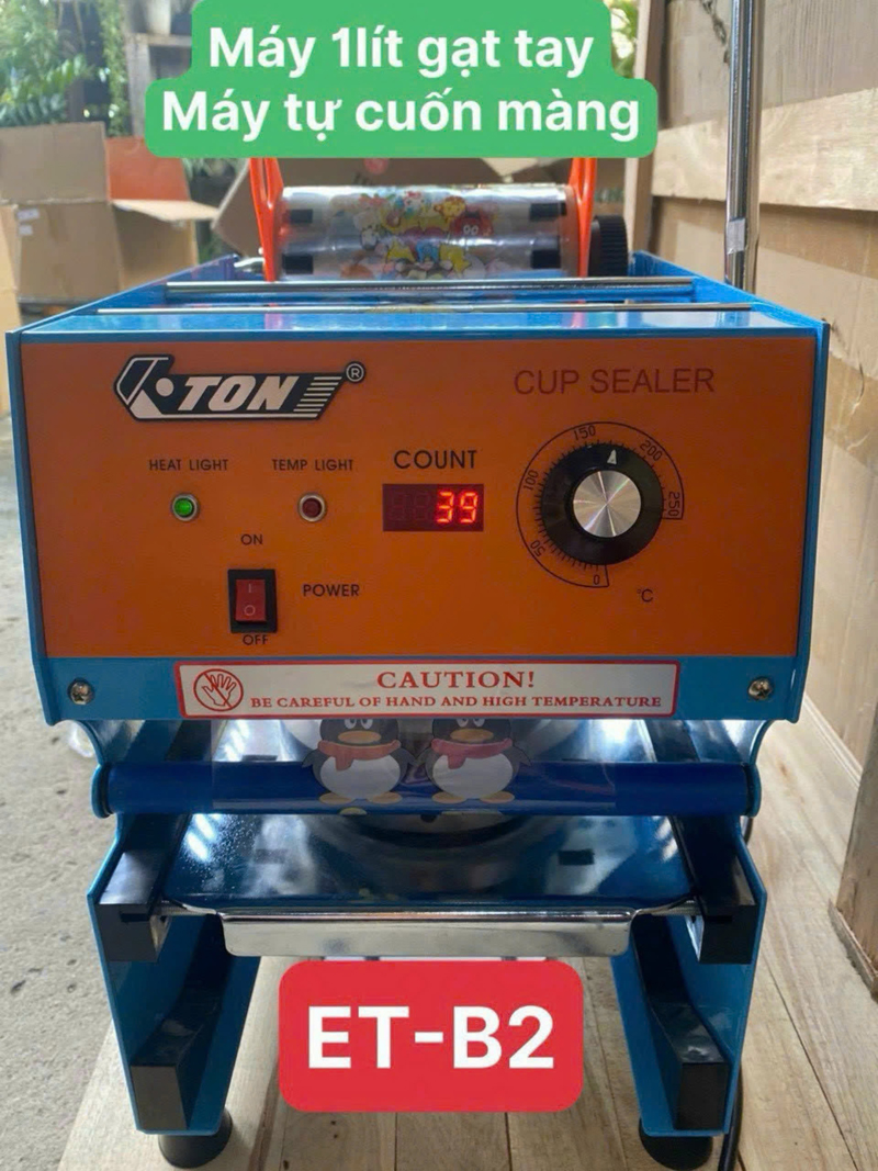 Máy ép miệng ly Eton ET-W2 - Ly khổng lồ