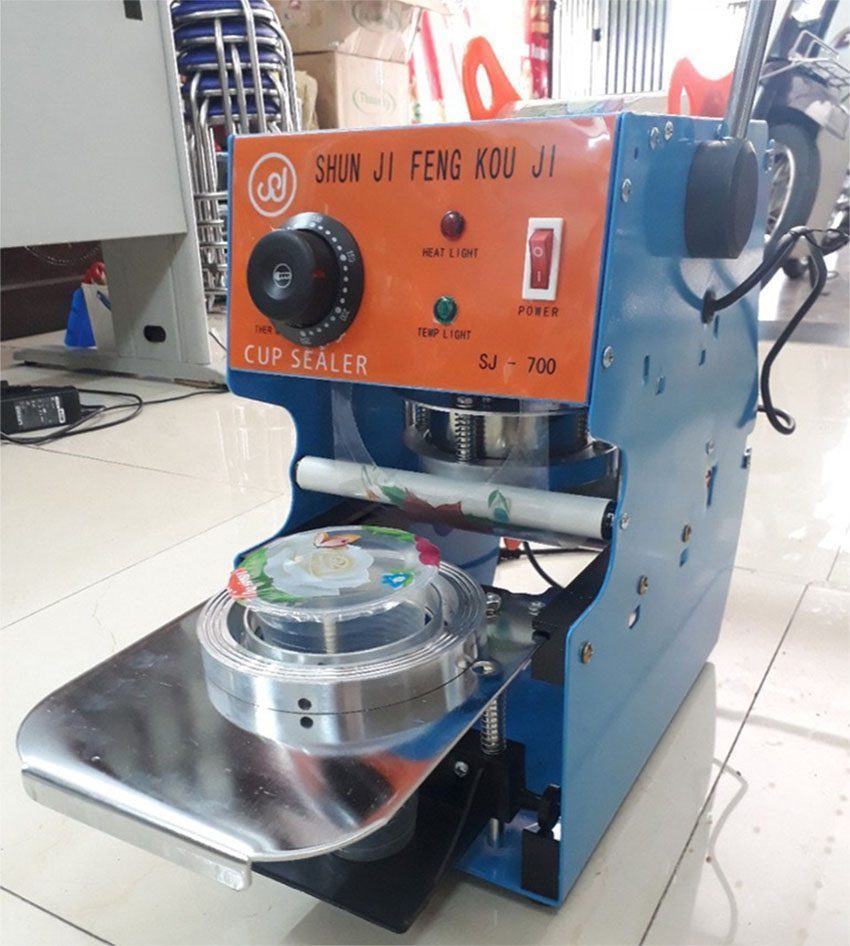 Máy ép miệng ly Shunji SJ-700 - Hàng chính hãng