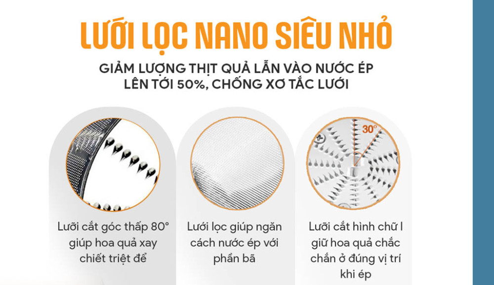 Máy ép nhanh công nghiệp Mixmax 68 - Hàng chính hãng