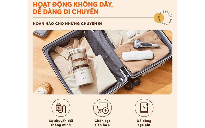 Máy ép trái cây Bear ZZJ-F45A5 - Hàng chính hãng