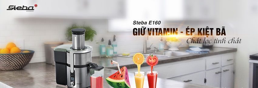 Máy ép trái cây Steba E160 - Hàng chính hãng