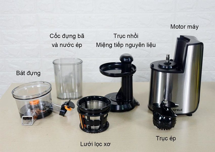 Máy ép trái cây chậm Hafele GS-133 535.43.087 - Hàng chính hãng