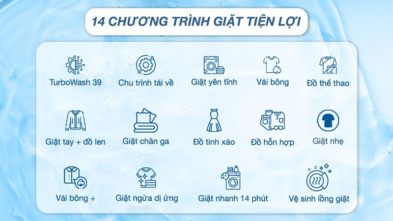 Máy giặt AI DD Inverter 14 kg LG FV1414S3P - Hàng chính hãng