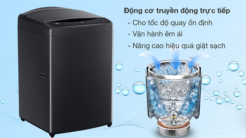 Máy giặt AI DD Inverter 20 kg LG TV2520DV7J  - Hàng chính hãng