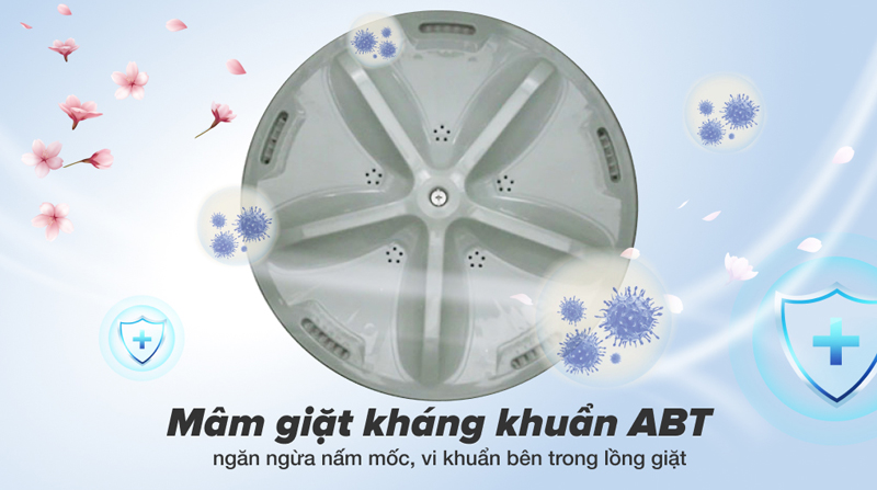 Máy giặt Aqua AQW-KS80GT S (8kg) - Hàng chính hãng