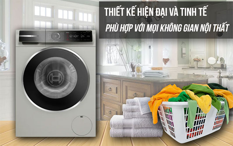 Máy giặt Bosch WGB2560X0 SERIE 8 - Hàng chính hãng