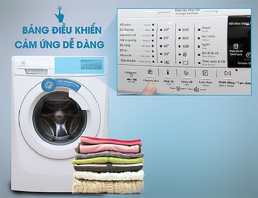 Máy giặt cửa trước Electrolux EWF-12844 - Hàng chính hãng
