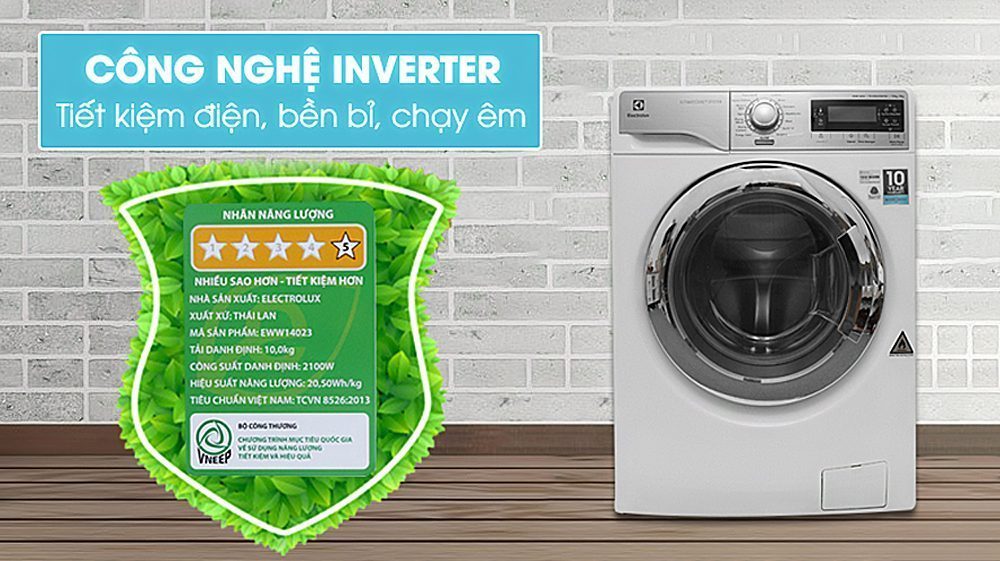 Máy giặt lồng ngang Electrolux EWF-12938 - Hàng chính hãng