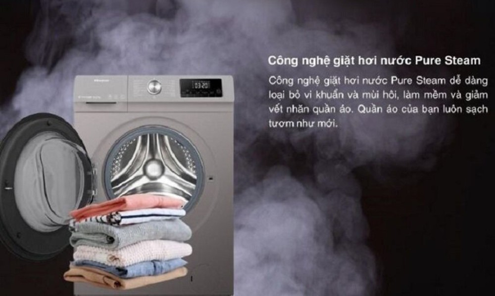 Máy giặt Hisense inverter 9 kg WF90N1Y - Hàng chính hãng