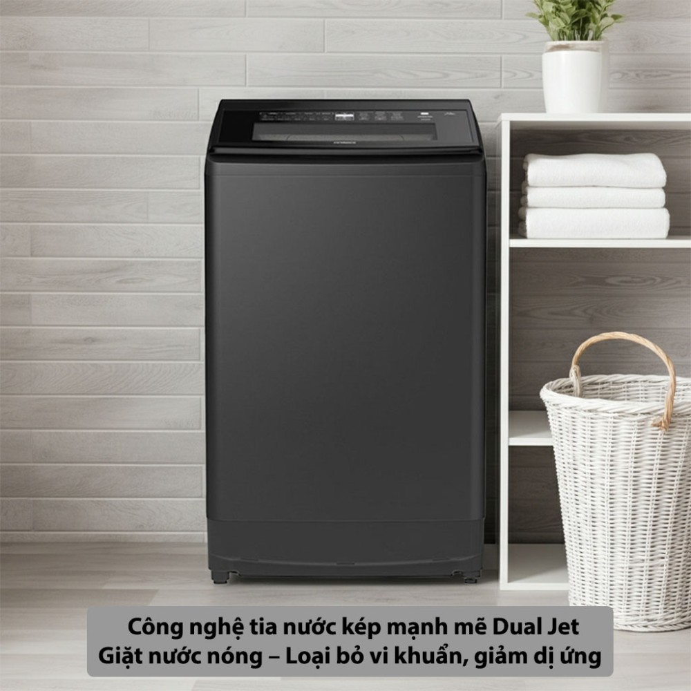 Máy giặt Hitachi Inverter 20kg SF-200ZHV-GG - Hàng chính hãng
