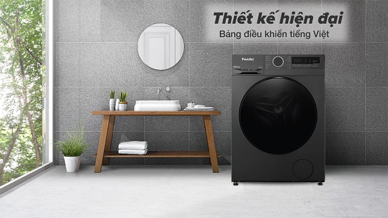 Máy giặt Inverter 10.5kg Funiki HWM-F8105ADG - Hàng chính hãng