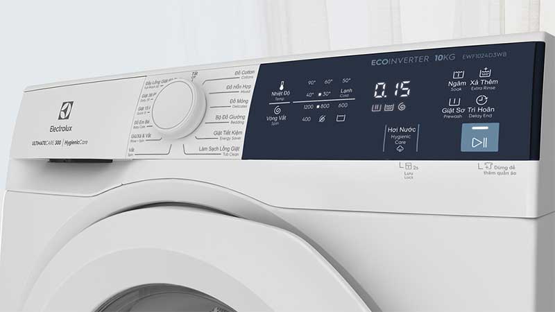 Máy giặt Inverter 10 kg Electrolux EWF1024D3WB - Hàng chính hãng
