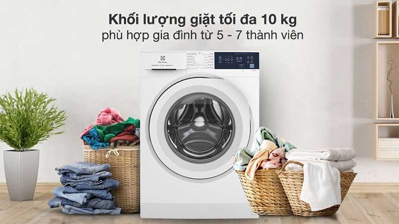 Máy giặt Inverter 10 kg Electrolux EWF1024D3WB - Hàng chính hãng