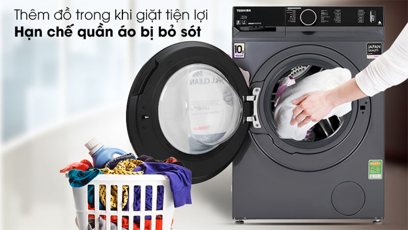 Máy giặt Inverter 10.5 Kg Toshiba TW-BK115G4V(MG) - Hàng chính hãng
