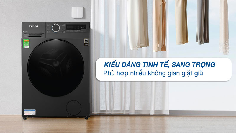 Máy giặt Inverter 12.5kg Funiki HWM-F8125ADG - Hàng chính hãng