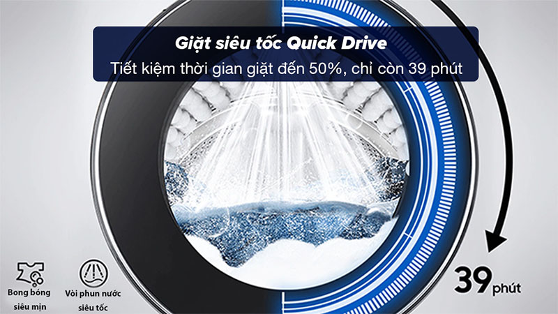 Máy giặt Inverter 12kg Samsung WW12CB944DGBSV - Hàng chính hãng