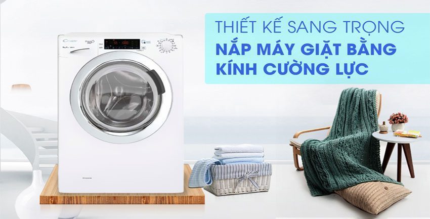 Máy giặt Inverter Candy GVS 148THC3/1-04 - Hàng chính hãng