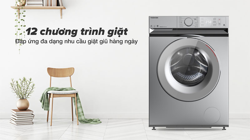 Máy giặt Inverter Toshiba TW-BL105A4V(SS) - Hàng chính hãng