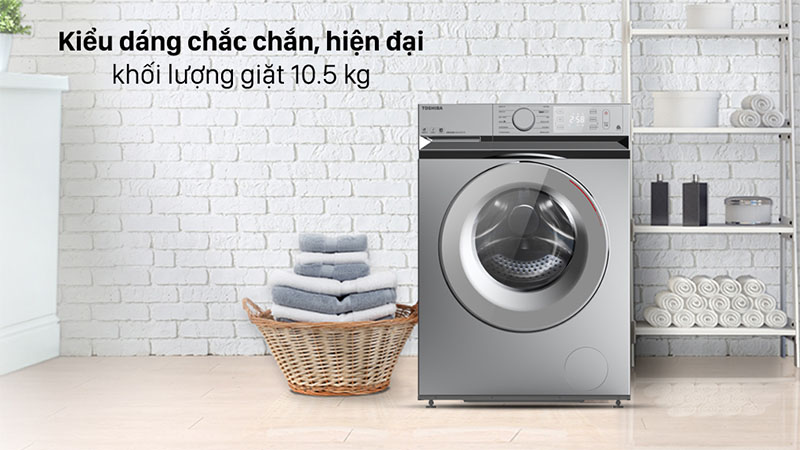 Máy giặt Inverter Toshiba TW-BL115A2V(SS) - Hàng chính hãng