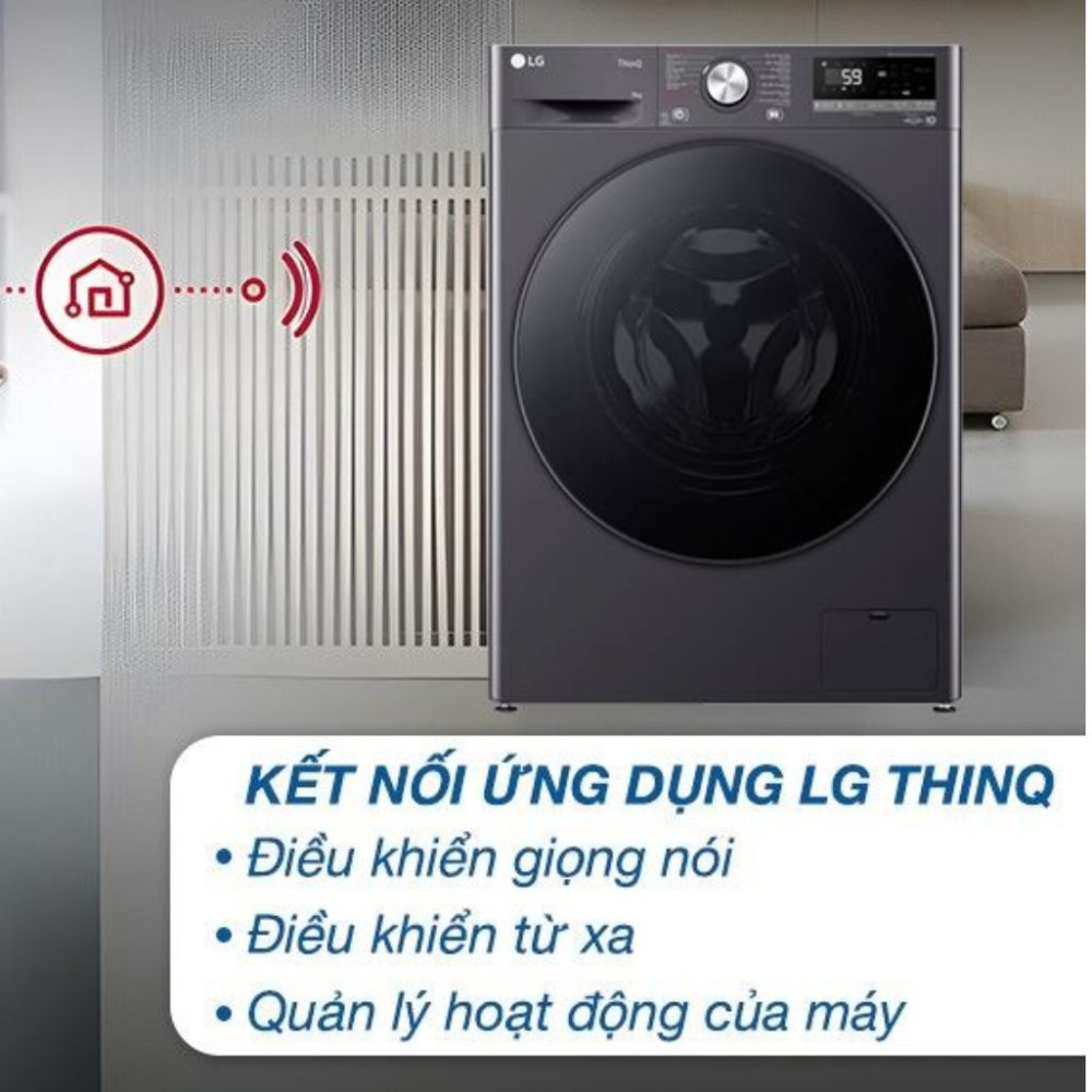 Máy giặt LG Inverter 9 kg FV1409S4M1 - Hàng chính hãng