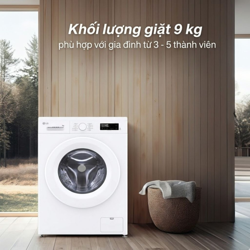 Máy giặt LG Inverter 9 kg FB1209S6W1.ABWPEVN - Hàng chính hãng