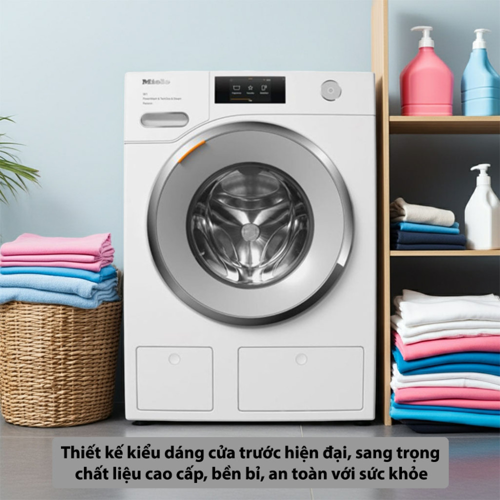Máy giặt Miele 9 kg WWV980 WPS Passion W1 - Hàng chính hãng
