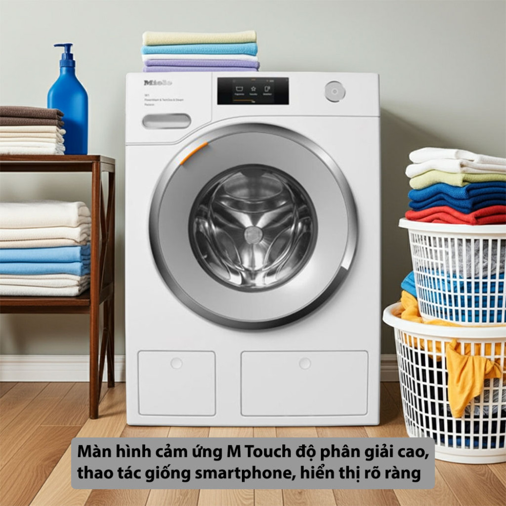 Máy giặt Miele 9 kg WWV980 WPS Passion W1 - Hàng chính hãng