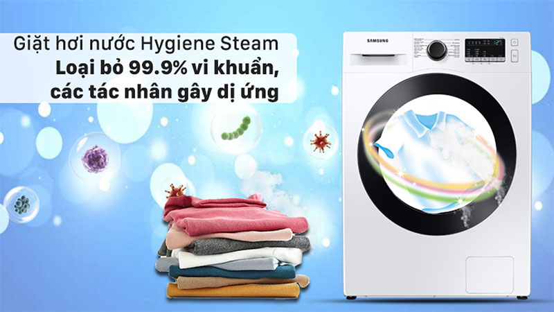 Máy giặt Samsung Inverter 9.5kg WW95T4040CE/SV - Hàng chính hãng