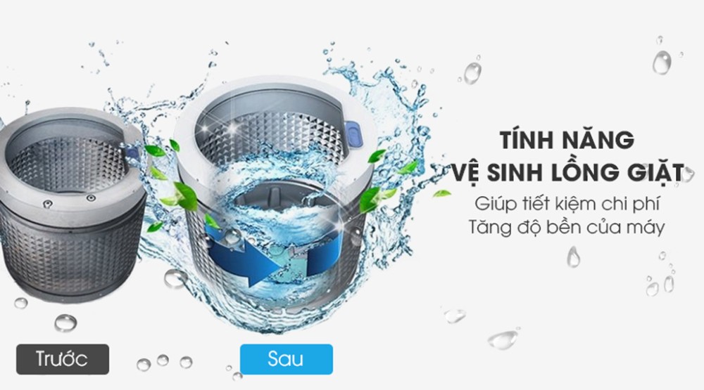 Máy giặt Samsung inverter 8.5 kg WW85J42G0BX - Hàng chính hãng