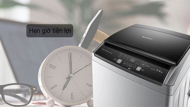 Máy giặt Sharp ES-Y75HV-S - Hàng chính hãng