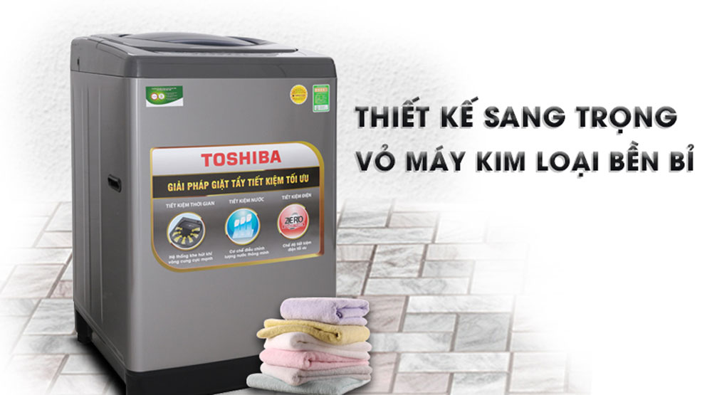 Máy giặt Toshiba AW-H1000GV SB( 9kg) - Hàng chính hãng