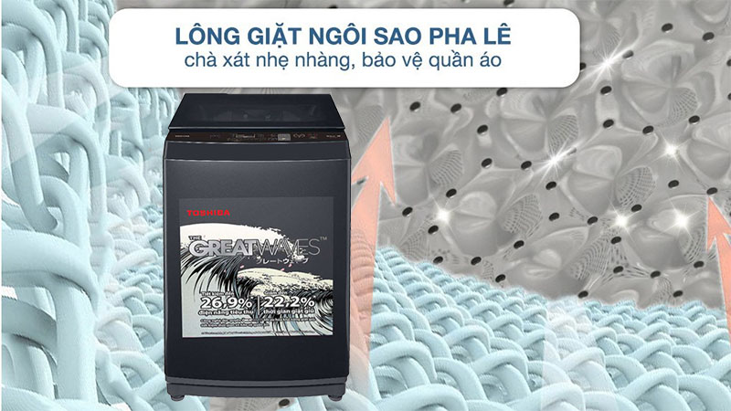 Máy giặt Toshiba AW-M1100JV(MK) - Hàng chính hãng
