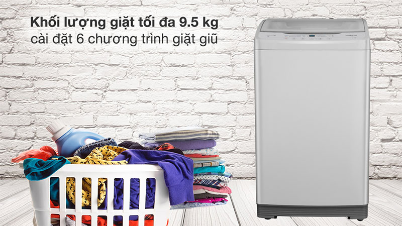 Máy giặt Whirlpool 9.5 kg VWVC9502FW - Hàng chính hãng