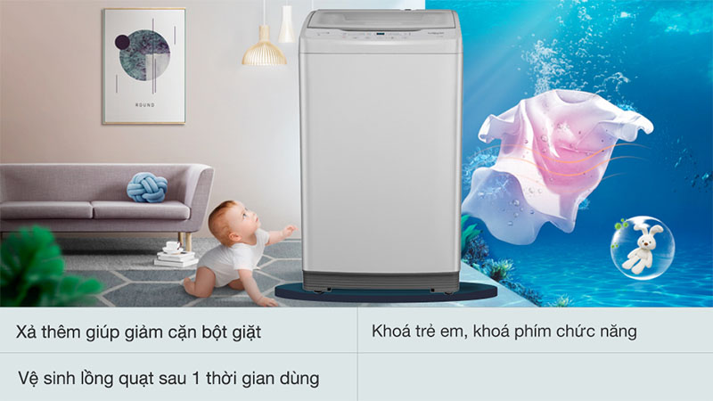 Máy giặt Whirlpool 9.5 kg VWVC9502FW - Hàng chính hãng