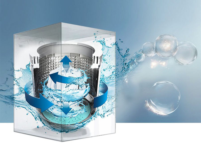 Máy giặt Aqua 10 kg AQW-DR100JT.BK - Hàng chính hãng