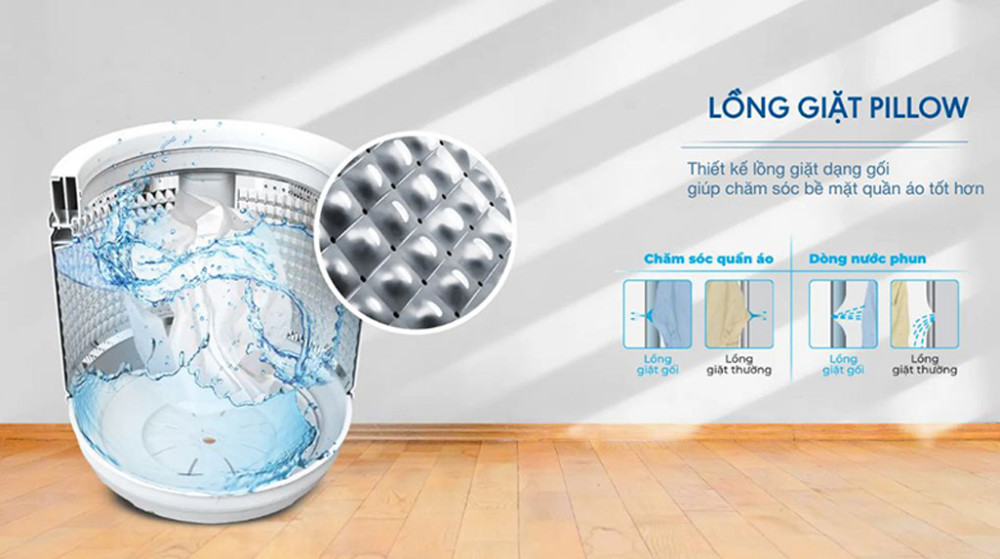 Máy giặt Aqua Inverter 10 kg AW10-BP4959U1K(B) - Hàng chính hãng