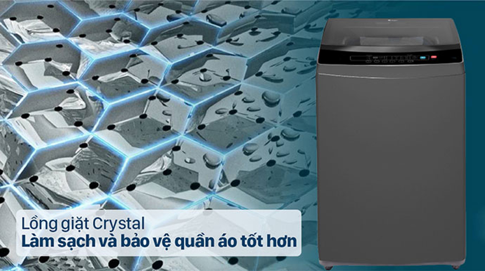 Máy giặt cửa trên Casper WT-75N70BGA (7.5kg) - Hàng chính hãng