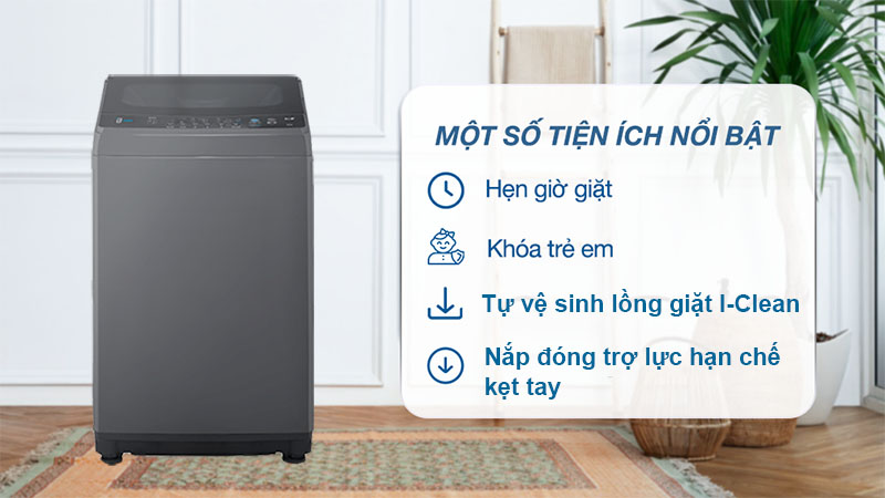 Máy giặt cửa trên Funiki HWM-T695ABG - Hàng chính hãng