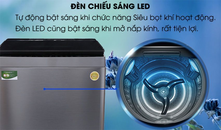 Máy giặt cửa trên Inverter Toshiba AW-DUG1600WV-SK - Hàng chính hãng