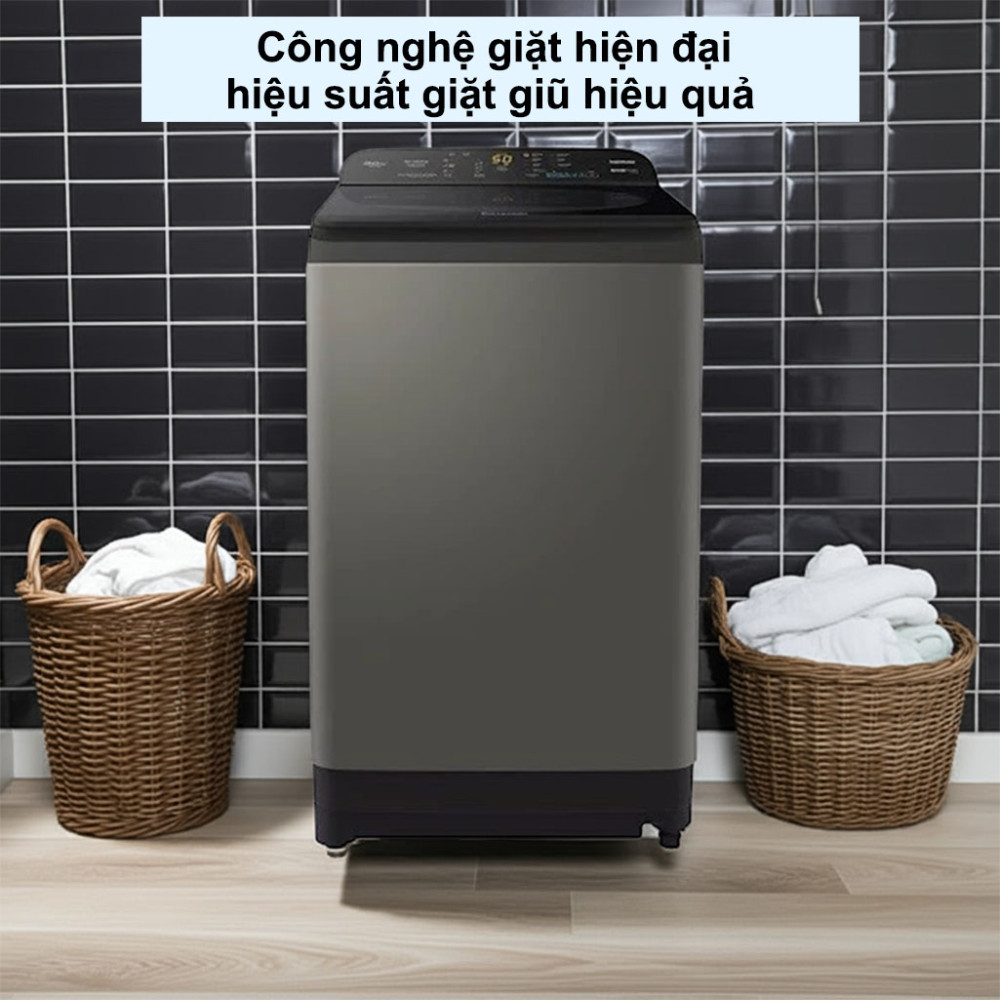 Máy giặt cửa trên Panasonic 9 kg NA-F90A9DRV - Hàng chính hãng